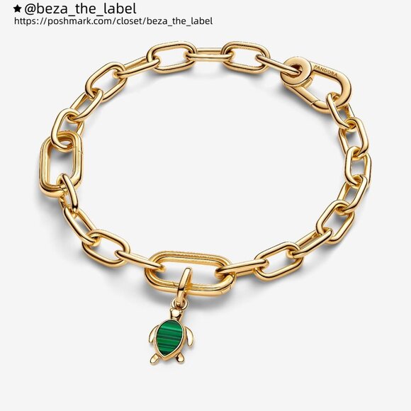 Pandora Green Turtle Mini Dangle Charm - Picture 3 of 5